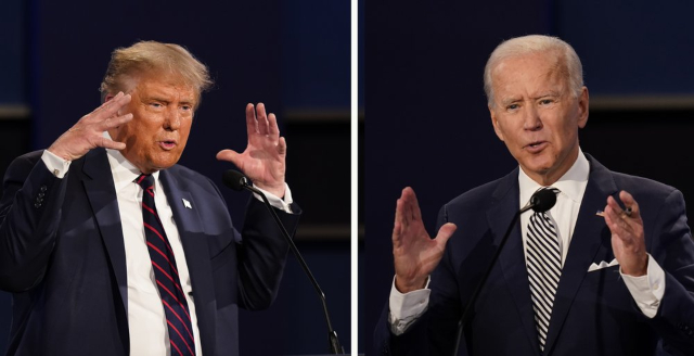 Trump, Biden Go At Each Other From A Distance In Town Halls