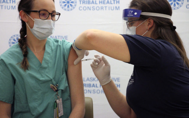 Alaska front-line health care workers get first vaccinations